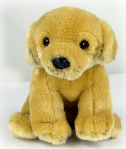 Labrador sitzend beige 20 cm